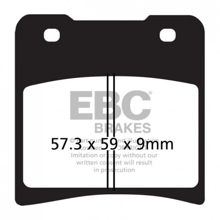 EBC Organic brake pads
