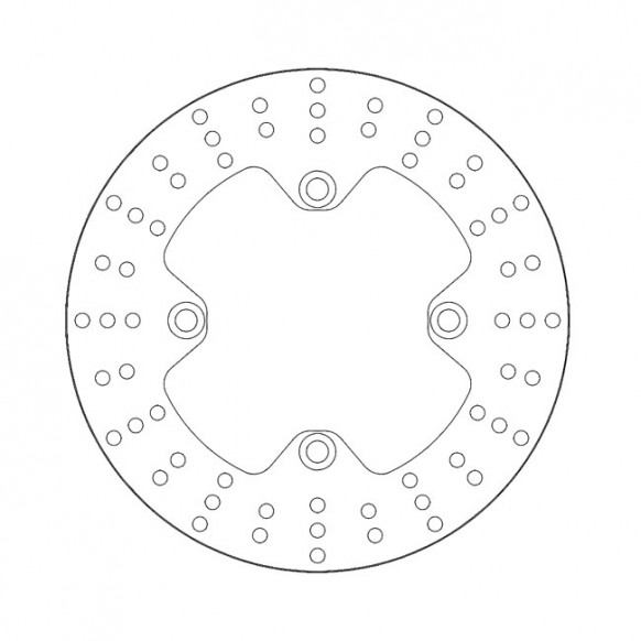 Moto-Master Halo series brake rotor TUV appr.