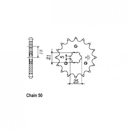 JT Front Sprocket 424/567.15
