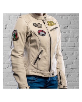 Holy Freedom Problem leather jacket off white