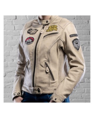 Holy Freedom Problem leather jacket off white