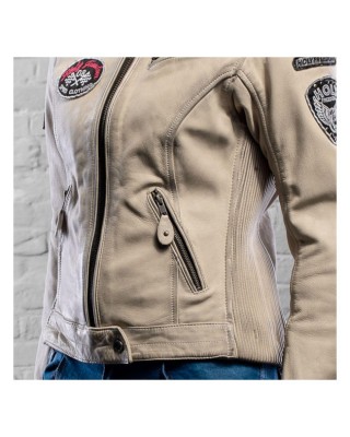 Holy Freedom Problem leather jacket off white