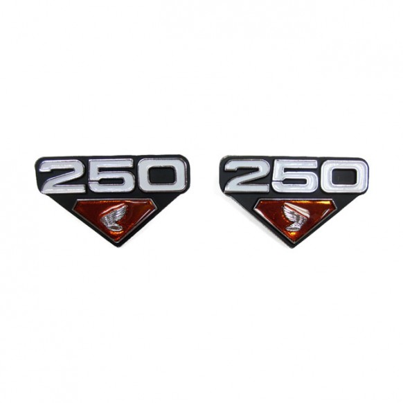 Honda side cover emblems