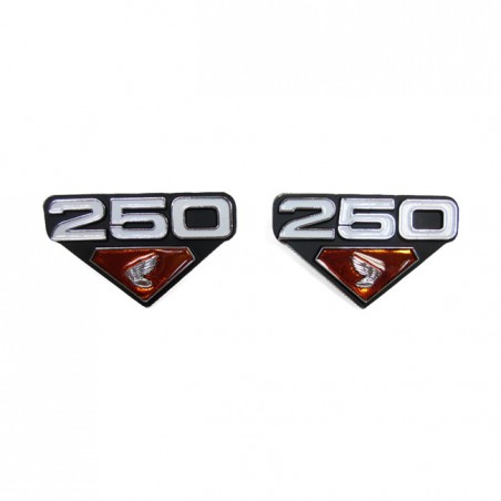 Honda side cover emblems