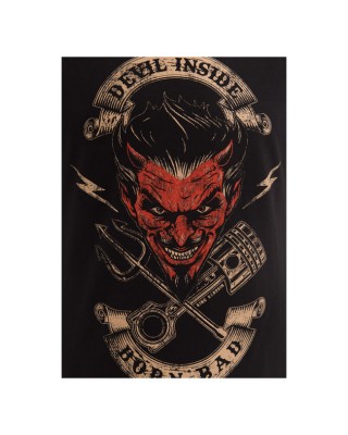 King Kerosin t-Shirt Basic Devil inside