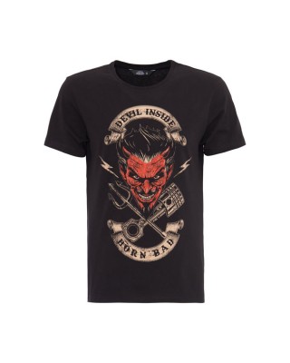 King Kerosin t-Shirt Basic Devil inside