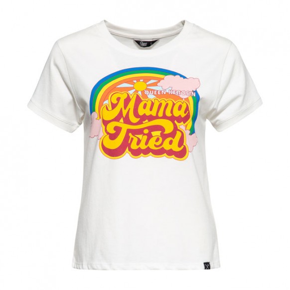 Queen Kerosin Mama t-shirt offwhite