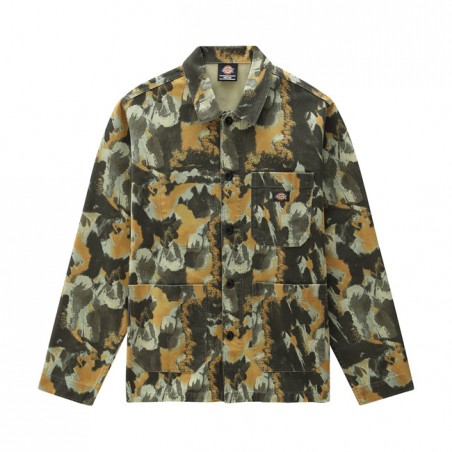 Dickies Crafted Camo overshirt camouflage