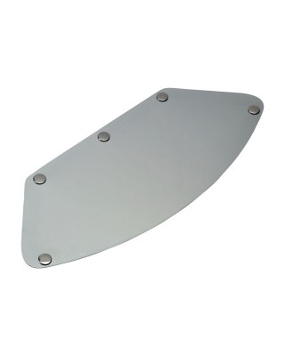 Biltwell Gringo blast shield, chrome mirror