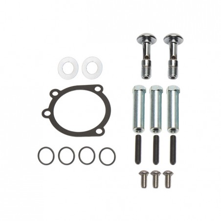 Arlen Ness, repl. gaskets & hardware for Stage 2 air cleaner Delphi inj.: 01-15 Softail 04-17 Dyna (excl. 2017 FXDLS) 02-07 FLT