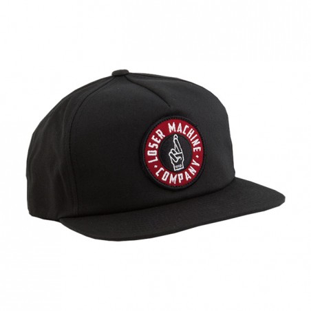 Loser Machine Good Luck snapback cap black