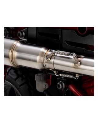 V&H, Hi-Output slip-on muffler. Stainless Steel