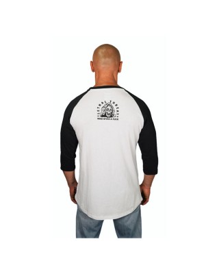 Lethal Threat In Memory raglan shirt white/black