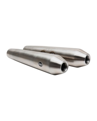 S&S, Race only slip-on mufflers. Stainless