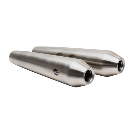 S&S, Race only slip-on mufflers. Stainless