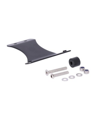 Highway Hawk, solo rack Billet. Gloss black
