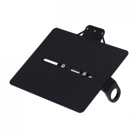 Westland Customs, side mount license plate bracket UK 26mm mount hole. Wheel axle mount for many 00-up H-D models & Customs wit