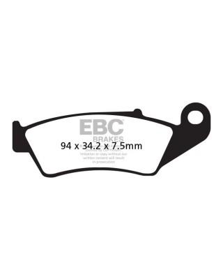 EBC R series Sintered brake pads