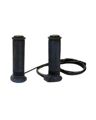 KOSO, HG13 heated grips. 120mm grip length. Black For 7/8" handlebars