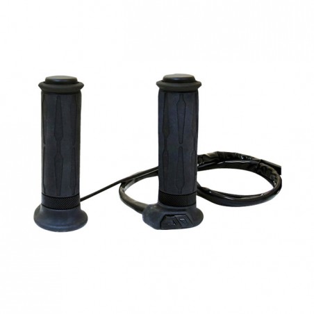 KOSO, HG13 heated grips. 120mm grip length. Black For 7/8" handlebars