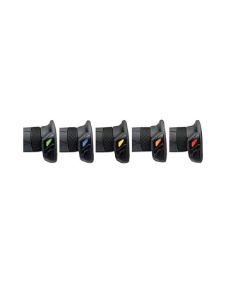 KOSO, HG13 heated grips. 120mm grip length. Black For 7/8" handlebars