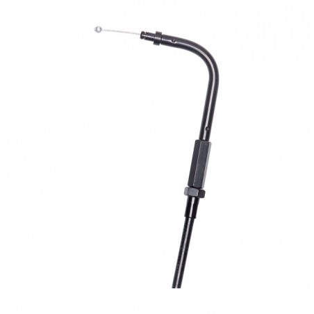 MCS, idle cable 40" (102cm). Black Stock Keihin CV carburetors and fuel injected 96-21 B.T., XL (excl. 04-06 XL, cruise control