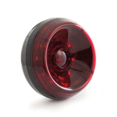 KOSO, 'Solar' LED taillight. Red lens Universal