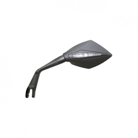 KOSO, Blade style mirror. With turn signal & position light Universal