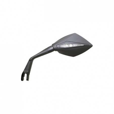 KOSO, Blade style mirror. With turn signal & position light Universal