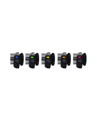 KOSO, Titan-X heated grip set. Black 08-21 H-D with e-throttle (excl. 18-21 FLTRXSE)