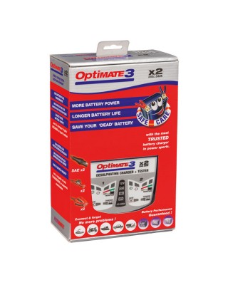 Tecmate OptiMATE 3 x 2 12V battery charger Universal