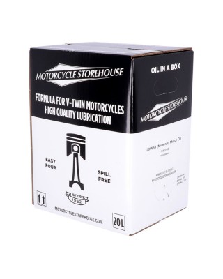 MCS, 20W50 (Mineral) motor oil. 20 liter box 84-22 B.T. 86-22 XL/XR