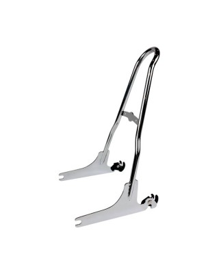 Sissy bar kit 21" 1-piece upright, chrome 10-17 FXDWG, FXDF (NU)