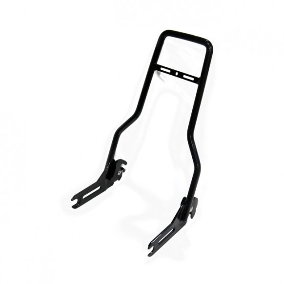 Sissy bar kit 15.75" upright black 11-17 FLS/S 11-13 FXS (NU)