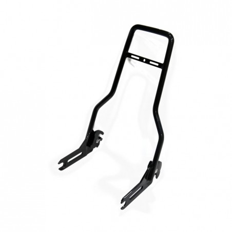 Sissy bar kit 15.75" upright black 11-17 FLS/S 11-13 FXS (NU)