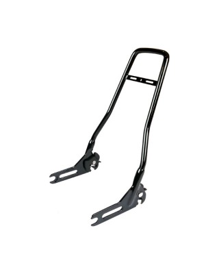 Sissy bar kit 15.75" upright black 11-17 FLS/S 11-13 FXS (NU)