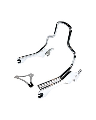 Sissy bar kit 8.5" upright chrome 18-19 FLFB/S, FXBR/S (NU)