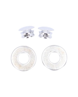 Highway Hawk, saddlebag support kit. Chrome