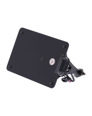 Cult-Werk, side mount license plate bracket, black. NL 21-22 Sportster S