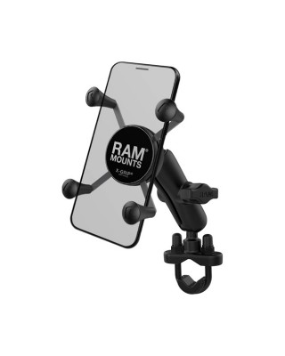 RAM Mounts, X-Grip phone mount w/U-Bolt base. Small phone