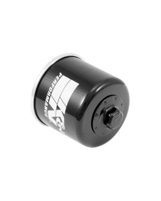 K&N oil filter black