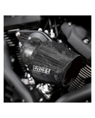 V&H, VO2 Falcon air intake rain sock Vance & Hines VO2 Falcon air intakes