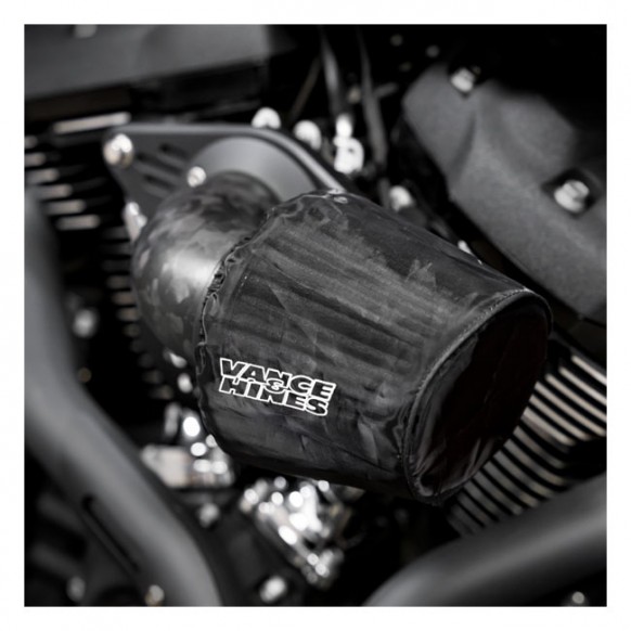 V&H, VO2 Falcon air intake rain sock Vance & Hines VO2 Falcon air intakes