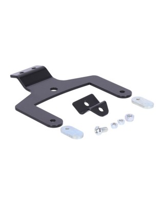 Highway Hawk, solo rack mounting bracket. Black