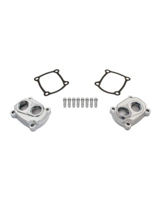 JIMS, M8 low profile tappet covers. Chrome 18-22 Softail 17-22 Touring, Trike