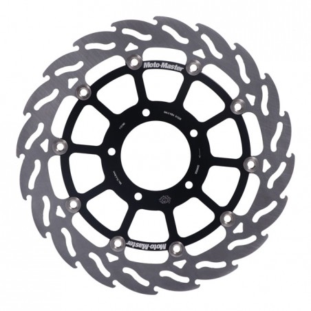 Moto-Master Flame series floating brake rotor TUV appr
