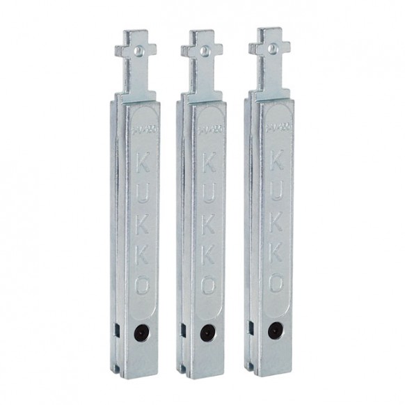 Kukko, 3 jaws extensions for 'Quick Adjusting jaw' pullers