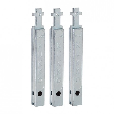 Kukko, 3 jaws extensions for 'Quick Adjusting jaw' pullers