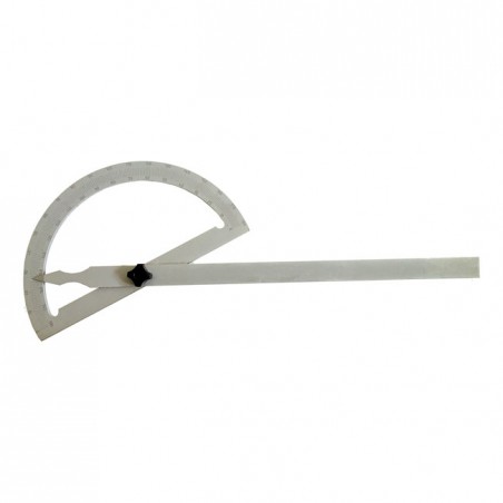 MIB, steel protractor. 0-180 degrees