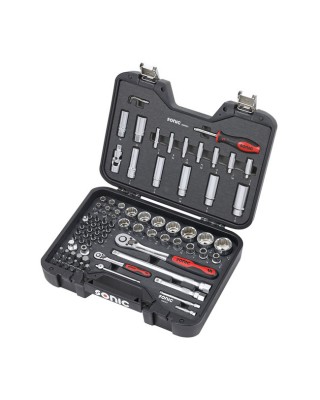 Sonic, combination socket/bit set 85-piece. US/SAE
